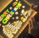 Quadro de Desenhos LED + 7 Canetinhas