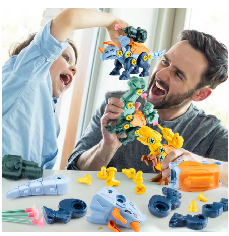 Dinossauros Monta e Desmonta 3 em 1