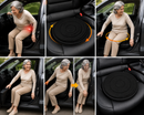 Almofada Giratória para Entrada e Saída do Carro