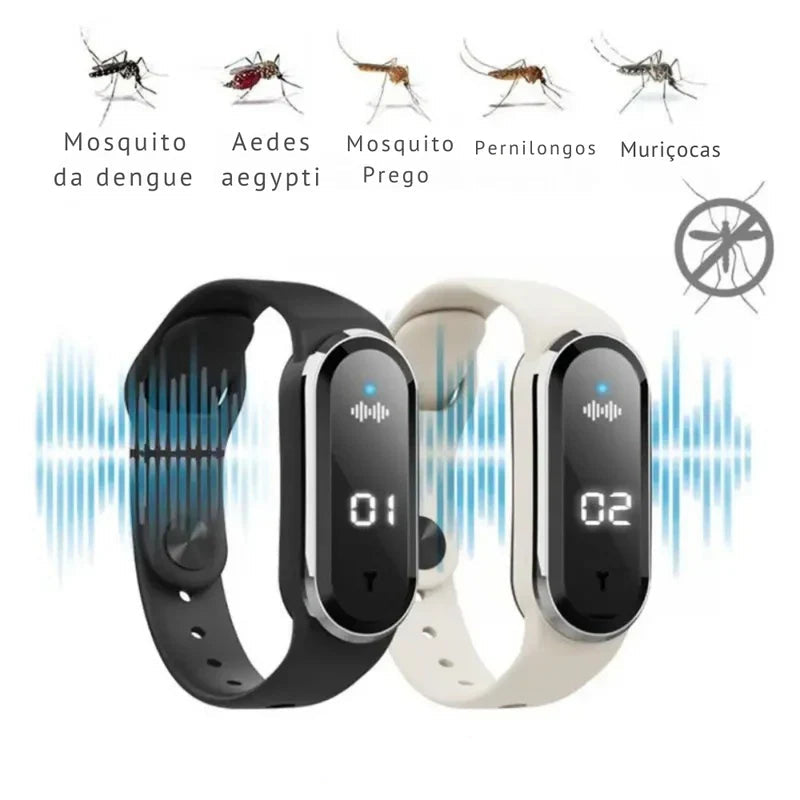 Relógio BioSonic Repelente Natural | LANÇAMENTO 2025