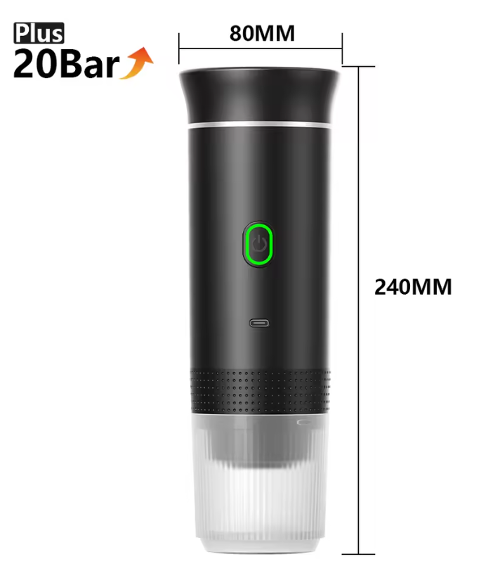 Cafeteira Expresso Portátil USB 3 em 1
