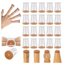 Protetor de Pés de Cadeira e Mesa em Silicone