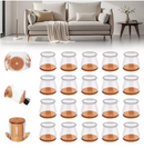 Protetor de Pés de Cadeira e Mesa em Silicone